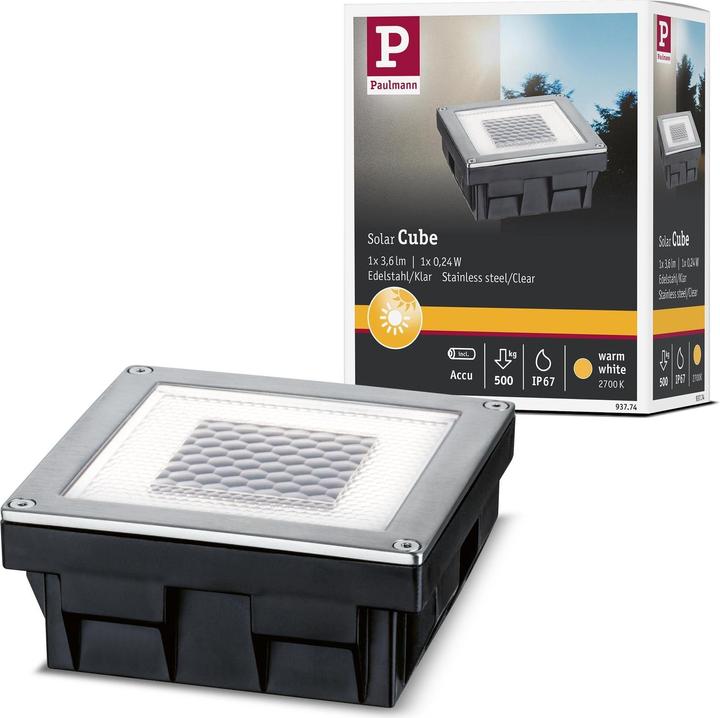 Produktbild Paulmann LED Bodeneinbauleuchte Cube (3.60 lm, IP67)