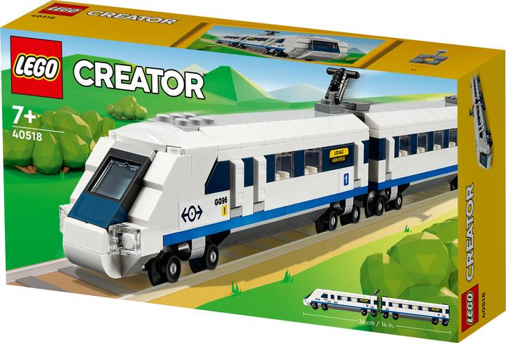 Actual product image LEGO High-speed train (40518, LEGO Creator 3-in-1)