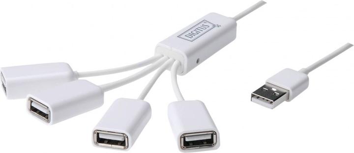 Immagine prodotto Digitus ragno sottile (USB-A, 4 Porti)