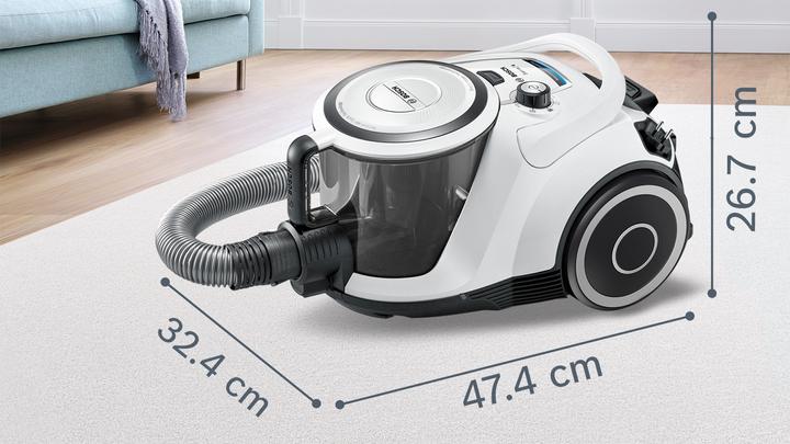 Image du produit Bosch Hausgeräte BGC41XALL GS41 série / 6 blanc