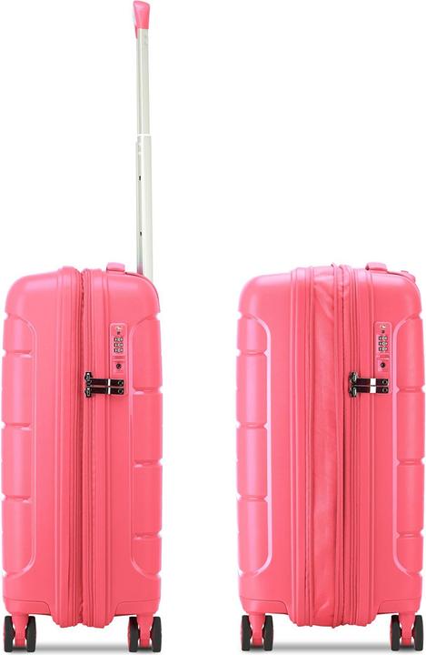 Immagine prodotto Modo by Roncato Starlight 3.0 4 Rollen Kofferset 3-teilig mit Dehnfalte (219 l, XL (da 115l))