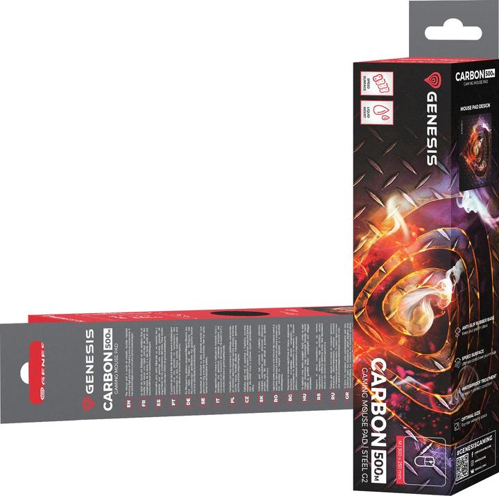 Actual product image Genesis herní podložka pod myš CARBON STEEL G2