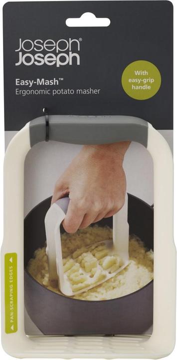 Actual product image Joseph Joseph Easy-Mash Ergonomic Potato Masher - White