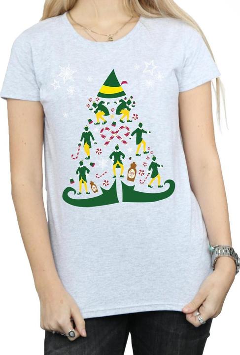 Produktbild Elf Christmas Tree TShirt (S)
