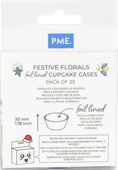 Nutritional values and ingredients PME Cupcake Moulds Winter Wonderland (5 cm)