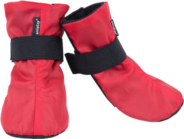 Immagine prodotto amiplay Stivali Per Cani Bristol S 6x6x10cm Rosso (S, Cappotto per cani)
