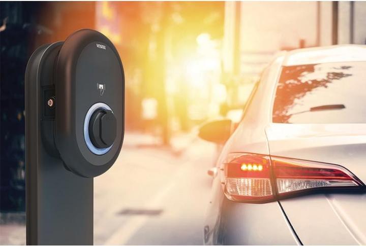 Image du produit Vestel EVC04 (Type 2, 22 kW, 32 A, Câblé en dur)