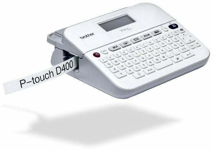 Produktbild Brother PT-D400BP + 5 gratis Beschriftungsbänder