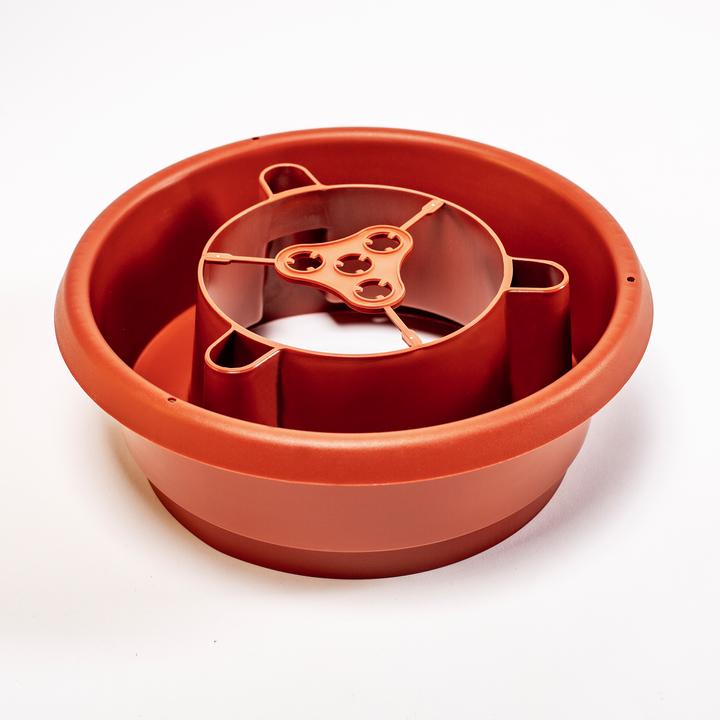 Immagine prodotto UPP Set di anelli per l'irrigazione Aquarings Anelli per piante di pomodoro Vasi Vaso per coltivazione (Cono di argilla)