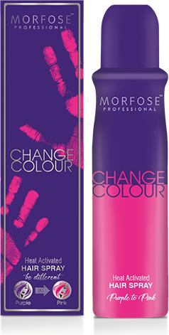 Image du produit Morfose Laque Changement de Couleur Violet / Rose 150ml (Pourpre, Rose)