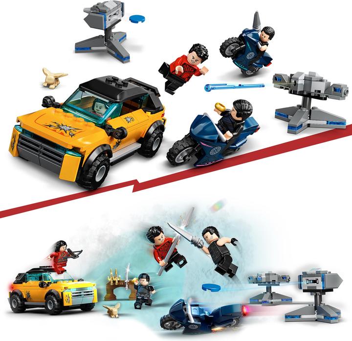 Image du produit LEGO Escape from The Ten Rings 76176 (76176, LEGO Marvel)