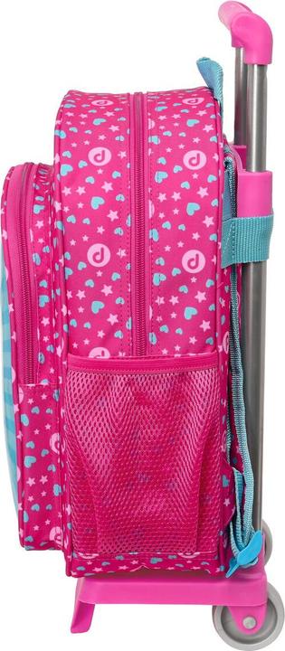 Actual product image Pinypon School rucksack with wheels Blue Pink 26 x 34 x 11 cm (26 l)