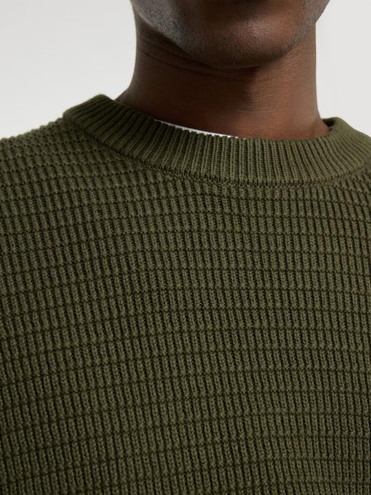 Produktbild Selected Homme Texturierter Pullover mit Rundhalsausschnitt (XL)