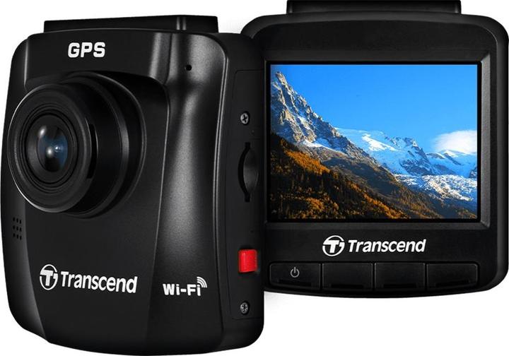 Produktbild Transcend DrivePro 250 (Eingebautes Display, GPS-Empfänger, Bluetooth, Eingebaute Anzeige, WLAN, WQHD)
