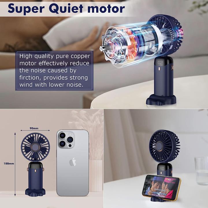 Immagine prodotto Lumina Swiss Mini ventilatore a mano a vento forte