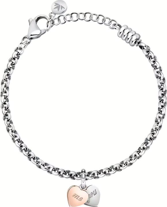 Produktbild Morellato Romantic bicolor bracelet Me&You Drops SCZ1315 (19 cm, Edelstahl)