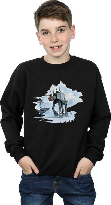 Immagine prodotto Star Wars Christmas AT-AT Reindeer Felpa Ragazzi (140, 146)