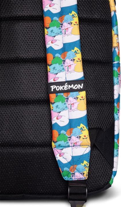 Actual product image Difuzed Pokemon Backpack Starter Pokemon All over Print