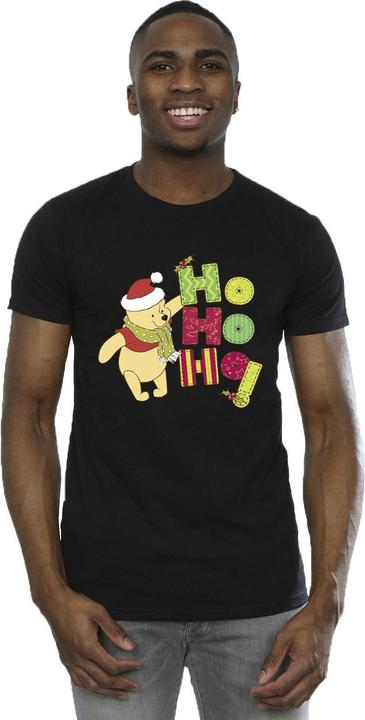 Produktbild Disney Winnie The Pooh Ho Ho Ho Scarf TShirt (L)