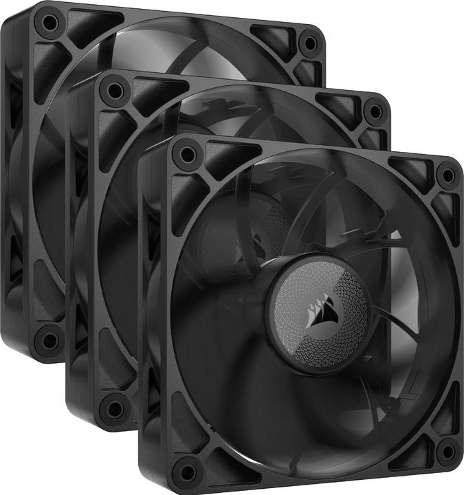 Actual product image Corsair RX MAX Series, iCUE LINK RX120 MAX, 120mm Fan, Triple Fan Kit (120 mm, 3 x)