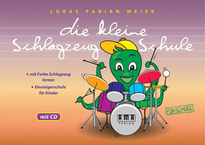Produktbild die kleine Schlagzeug-Schule (Deutsch, Lukas Fabian Meier, 2010)