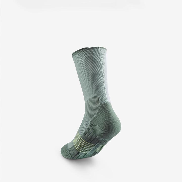 Produktbild Quechua Wandersocken Kinder hoch - Hike 500 grün (27, 30)