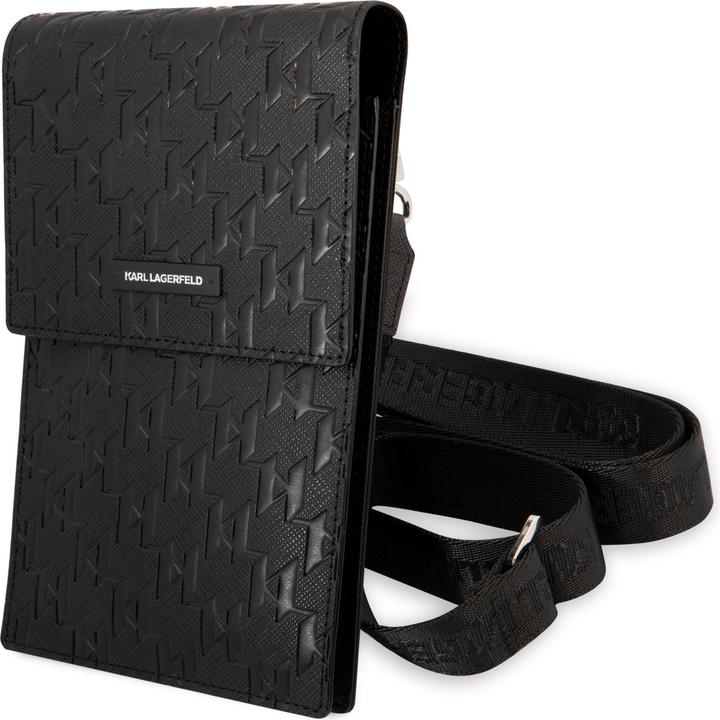 Produktbild Karl Lagerfeld Handbag KLWBSAMSMK black/black Monogram Plate (Apple iPhone 4)
