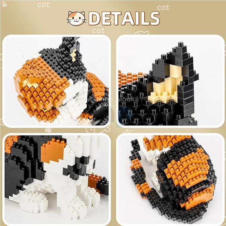 Image du produit Balody 16036 - Chat assis (1300 pièces)