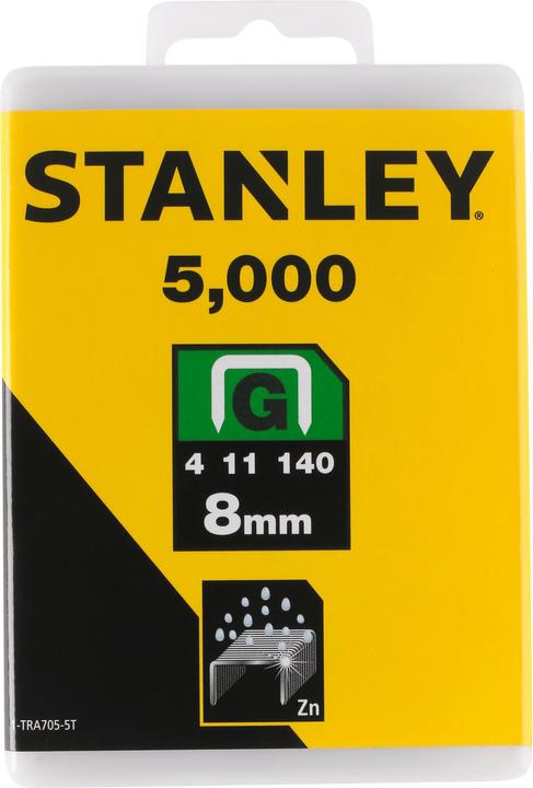Actual product image Stanley Clamps type G 8mm 5/16 (5000 x)