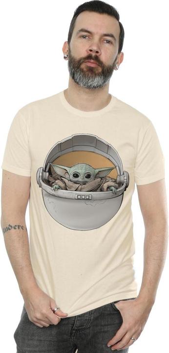 Immagine prodotto Star Wars The Mandalorian The Child Basket Maglietta Uomo (L)