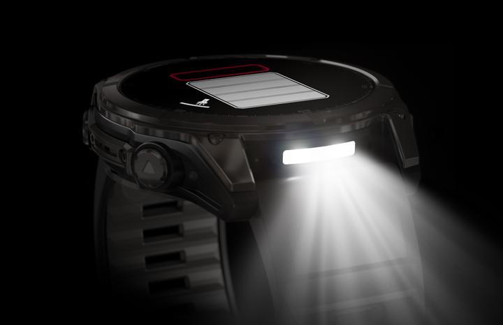 Image du produit Garmin Fenix 8 Solar Sapphire Titan (51 mm)