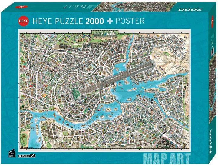Produktbild Heye City of Pop (2000 Teile)