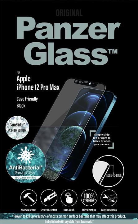 Image du produit PanzerGlass Affaire Swarovski (1 pièce(s), Apple iPhone 12 Pro Max)