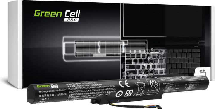 Produktbild GreenCell PRO Laptop Battery L14L4A01 for Lenovo Z51 Z51-70 - 14.4V - 2600mAh (4 Zellen, 2600 mAh)