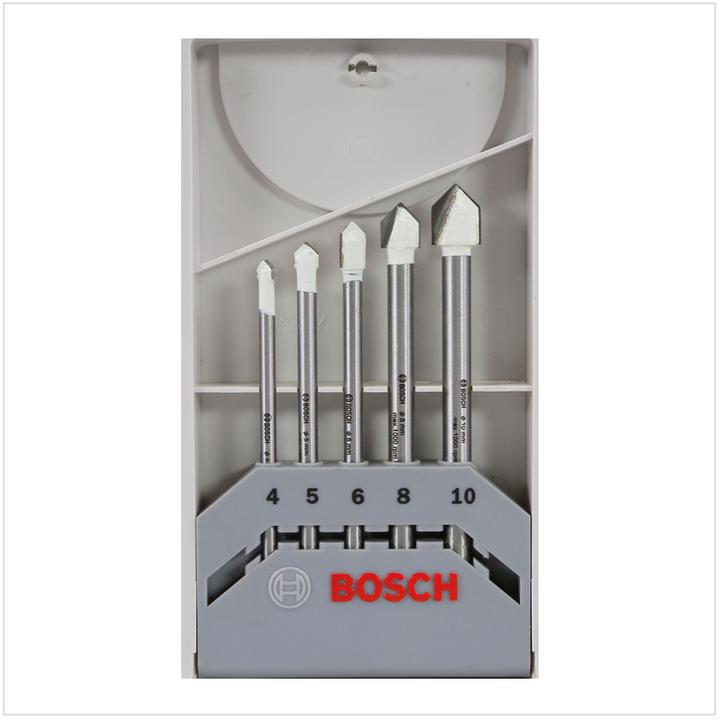 Image du produit Bosch Professional Zubehör Perceuse à verre et à carreaux 5 pièces (4,0-10 mm)