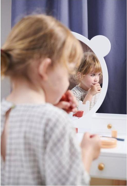 Immagine prodotto Tender Leaf Toys Tavolino da toilette con sgabello (60 x 16,5 x 96 cm)