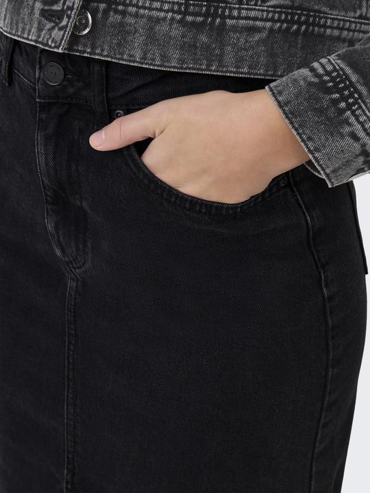 Actual product image Only Midi skirt Denim skirt (XL)