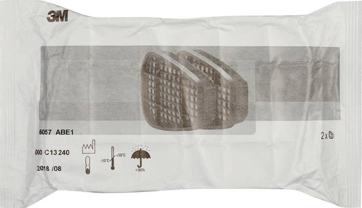 Image du produit 3M Filtre 6057 ABE1 Vapeurs organiques (Masque de protection respiratoire Filtre de rechange)