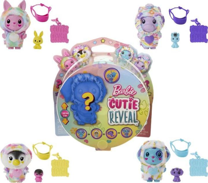 Barbie Cutie Reveal Pets Colour Dream Series Asst.