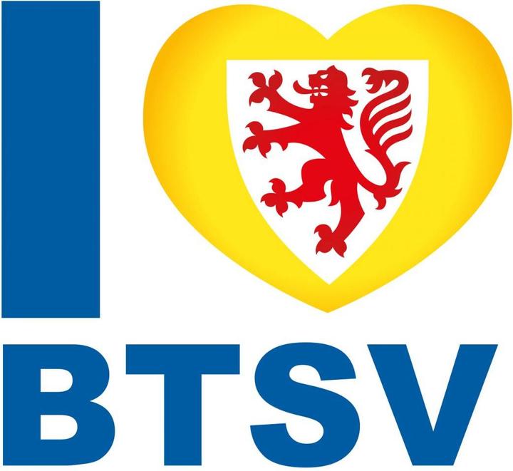 Image du produit Eintracht Braunschweig J'aime le BTSV (100 x 109 cm)