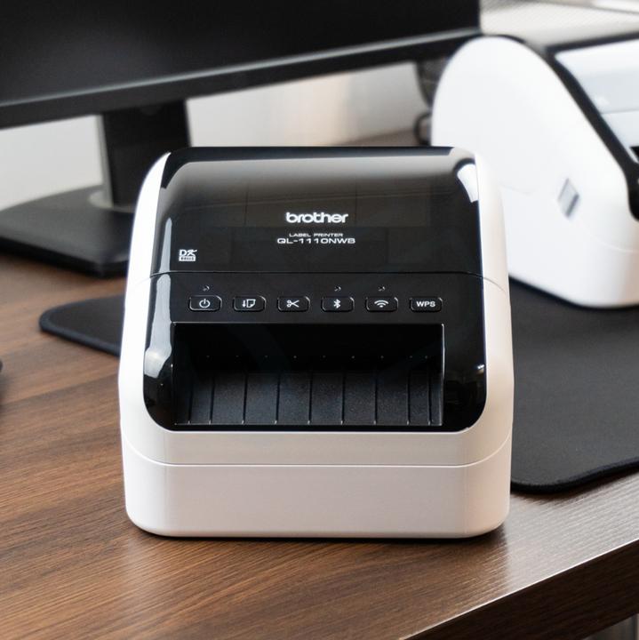 Actual product image Brother QL-1110NWBc (300 dpi)