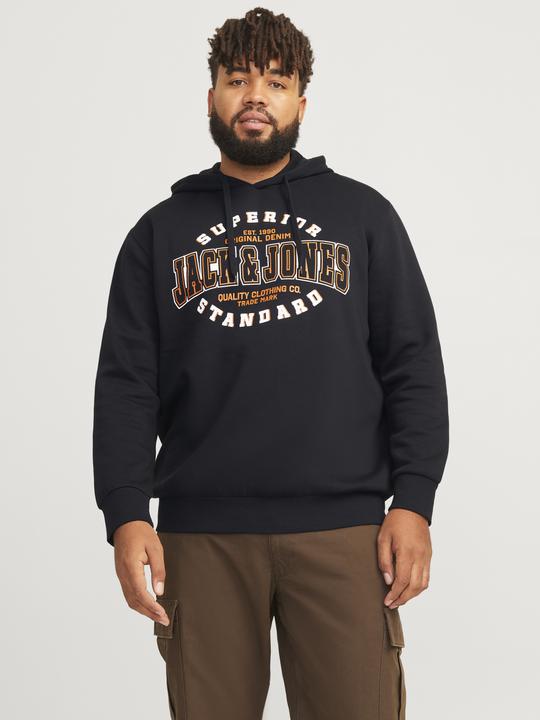 Produktbild Jack & Jones JJELOGO SWEAT HOOD 2 COL 24/25 NOOS PLS (5XL)