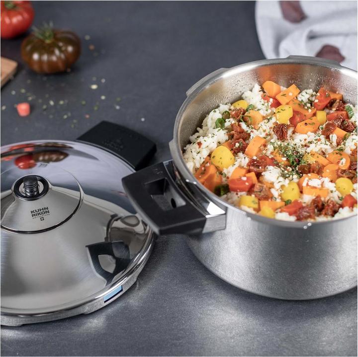 Produktbild Kuhn Rikon Duromatic (24 cm, Dampfkochtopf, Edelstahl)