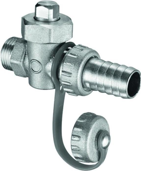 Immagine prodotto Schell Valvola a otturatore R+D con blocco del tubo flessibile 12,5 bar in ottone 3/4Z