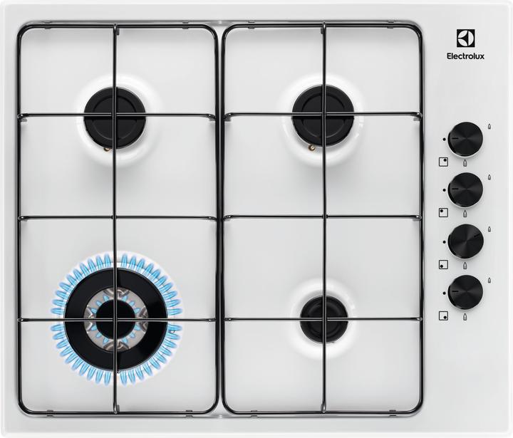 Image du produit Electrolux EGS6414W Cooker White Built-in Gas 4 Cooker(s)