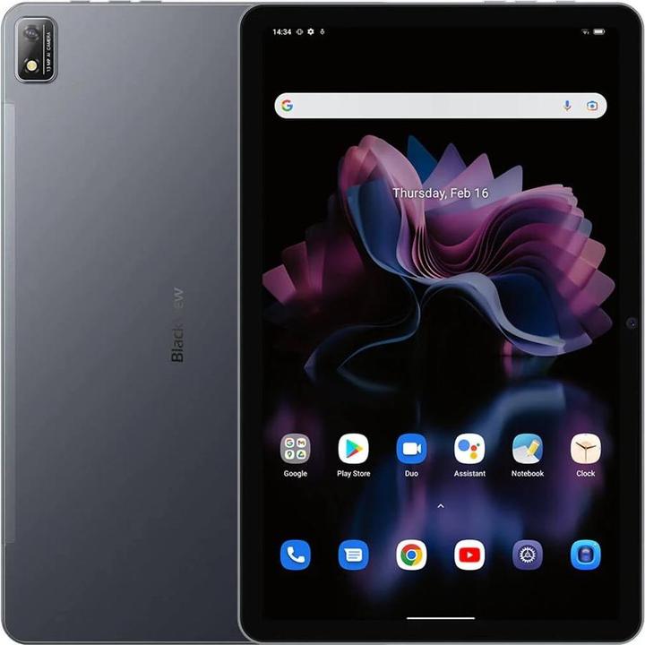 Blackview Tab 16 (4G, 11", 256 Go, Gris Météorite)