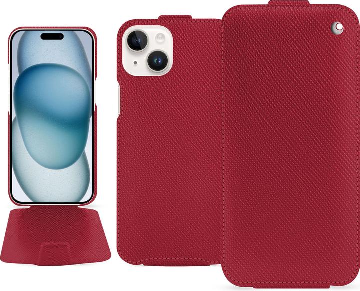 Image du produit Noreve Coque à rabat vertical en cuir (Apple iPhone 15)
