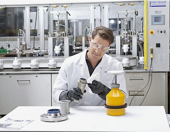 Image du produit Falcon Bidon humecteur, polyéthylène jaune, capacité 2 l.