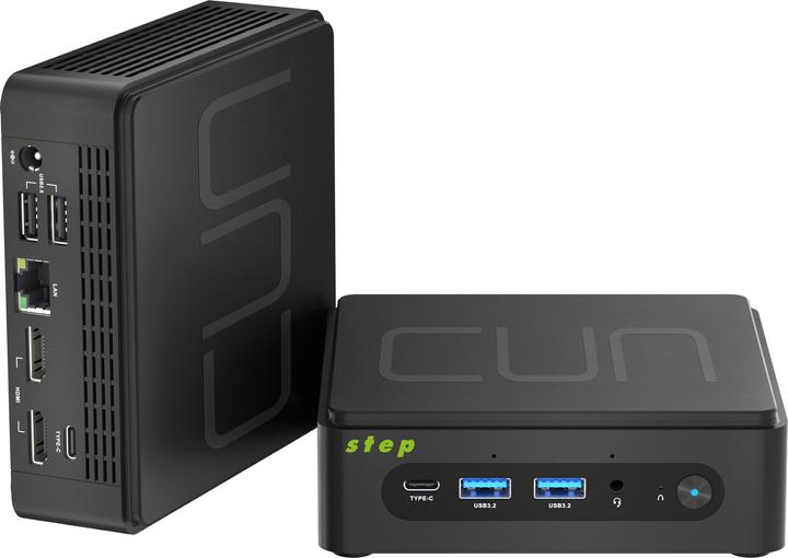 Produktbild Step PC Micro CUN 312 ohne Betriebssystem (i3-1215U 8GB DDR4 512GB NVMe SSD WLAN/Bluetooth) (Intel Core i3-1215U, 8 GB, 512 GB, Intel Iris Graphics)