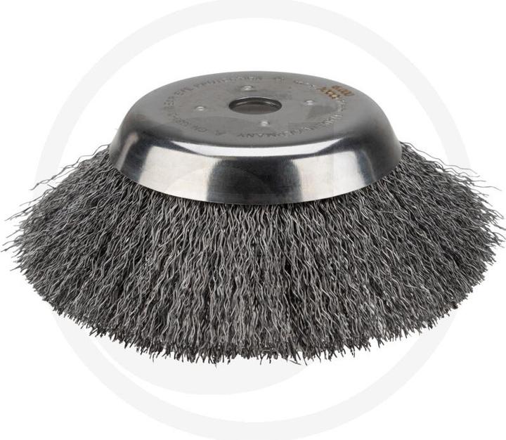 Immagine prodotto Granit Spazzola a cono - Spazzola per erbacce Filo d'acciaio aggraffato ø 180 - 20,0 mm (Pioniere delle erbacce, Ricambi per macchine da giardino)